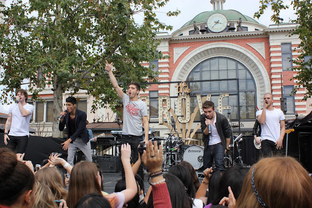 The Wanted in concert