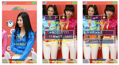 少女時代SonyEricsson手機主題for Aino﹝240x432﹞