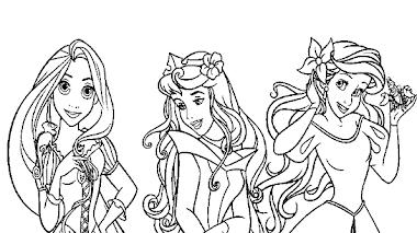 Colorear Princesas disney