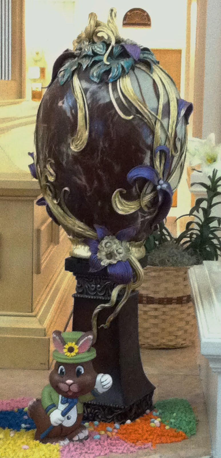 It's Now or Never GRAND Chocolate Easter Eggs at the Grand Floridian! 2016