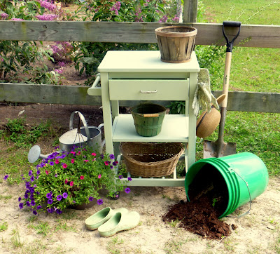 Utility Cart Makeover - Cost $0 | Fresh Eggs Daily®