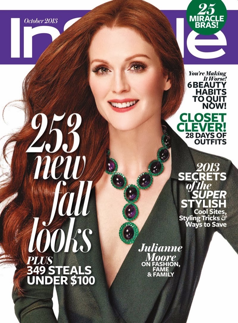 Julianne Moore - InStyle USA Magazine October 2013 - Magazine