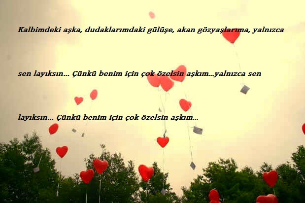 Guzel Sozler Ve Siirler Benim Icin Kalbimdeki Yerin Cok Ozel