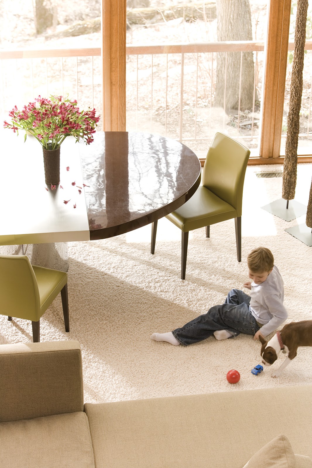 feet first Buying and maintaining new SOFT Carpet