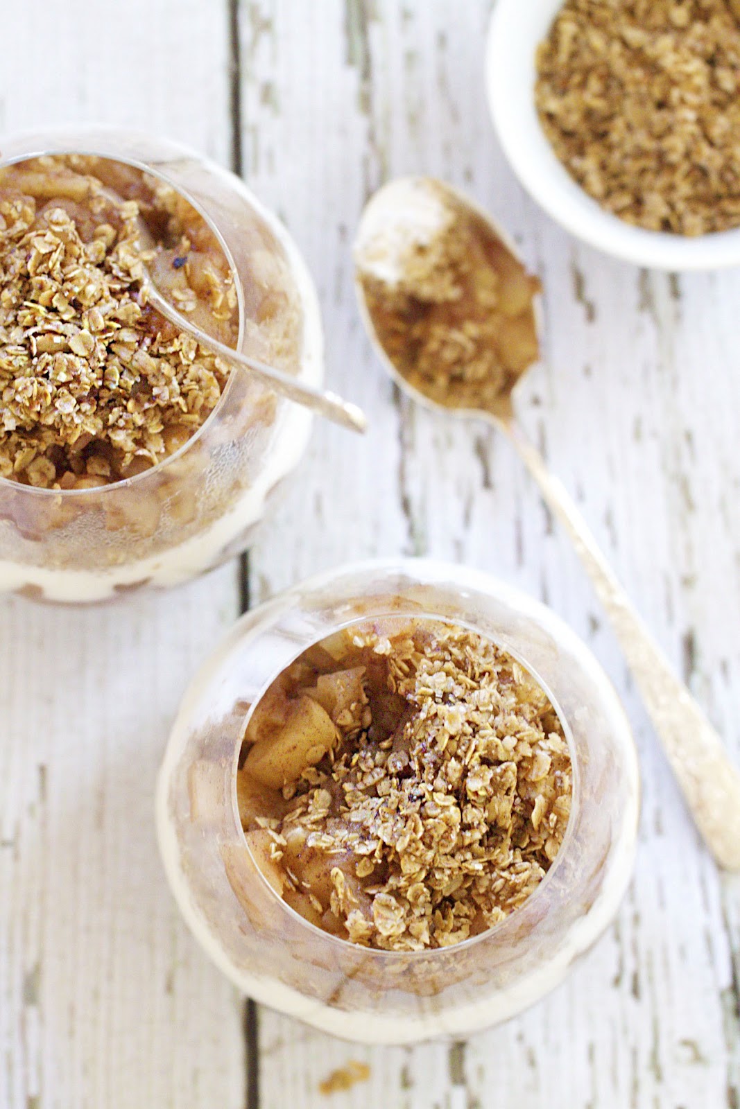 Epicurean Mom Cinnamon Apple Quinoa Parfait