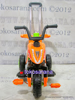 Motor Mainan Aki Pliko PK301 Hibrid: Dinamo Motor dan Gowes