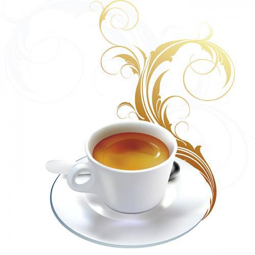 dragonfly designs coffee time coffee cup art