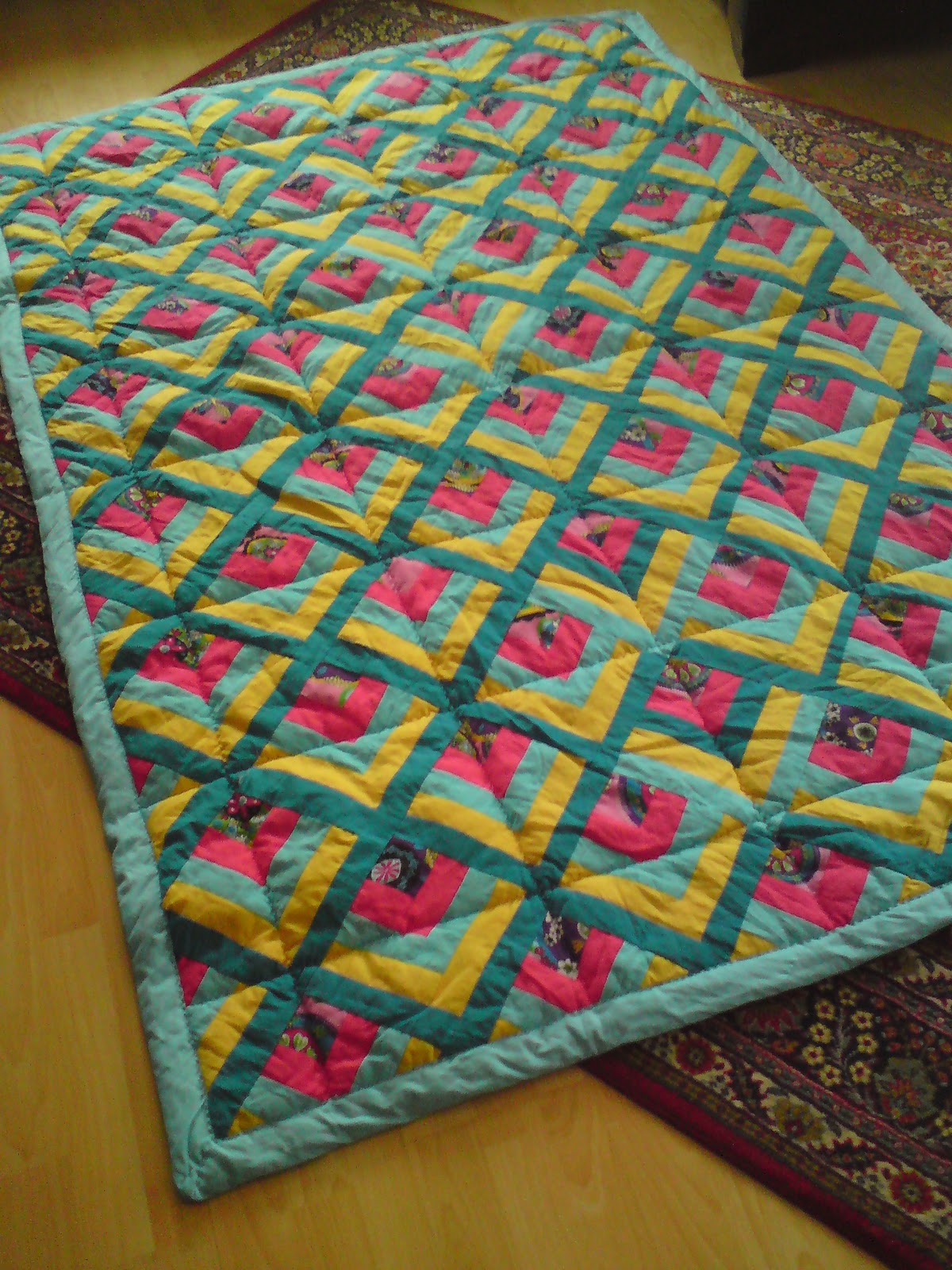 My Hobby World Patchwork Yatak Örtüsü