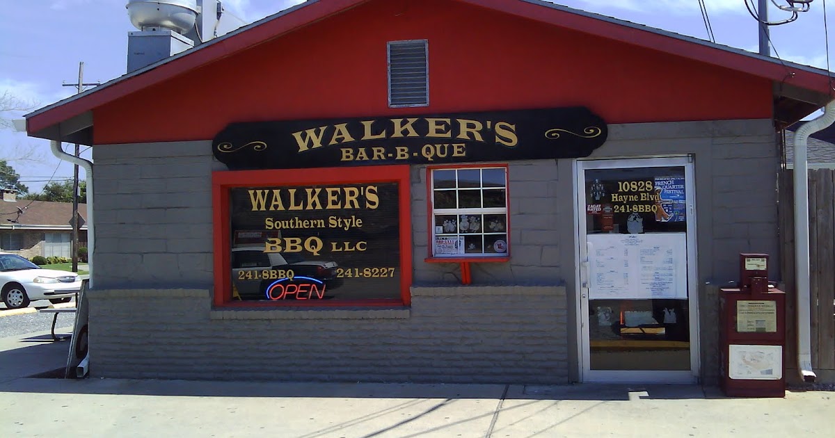 The James Westfall BBQ Blog Walker's Southern Style BBQ (New Orleans, La)