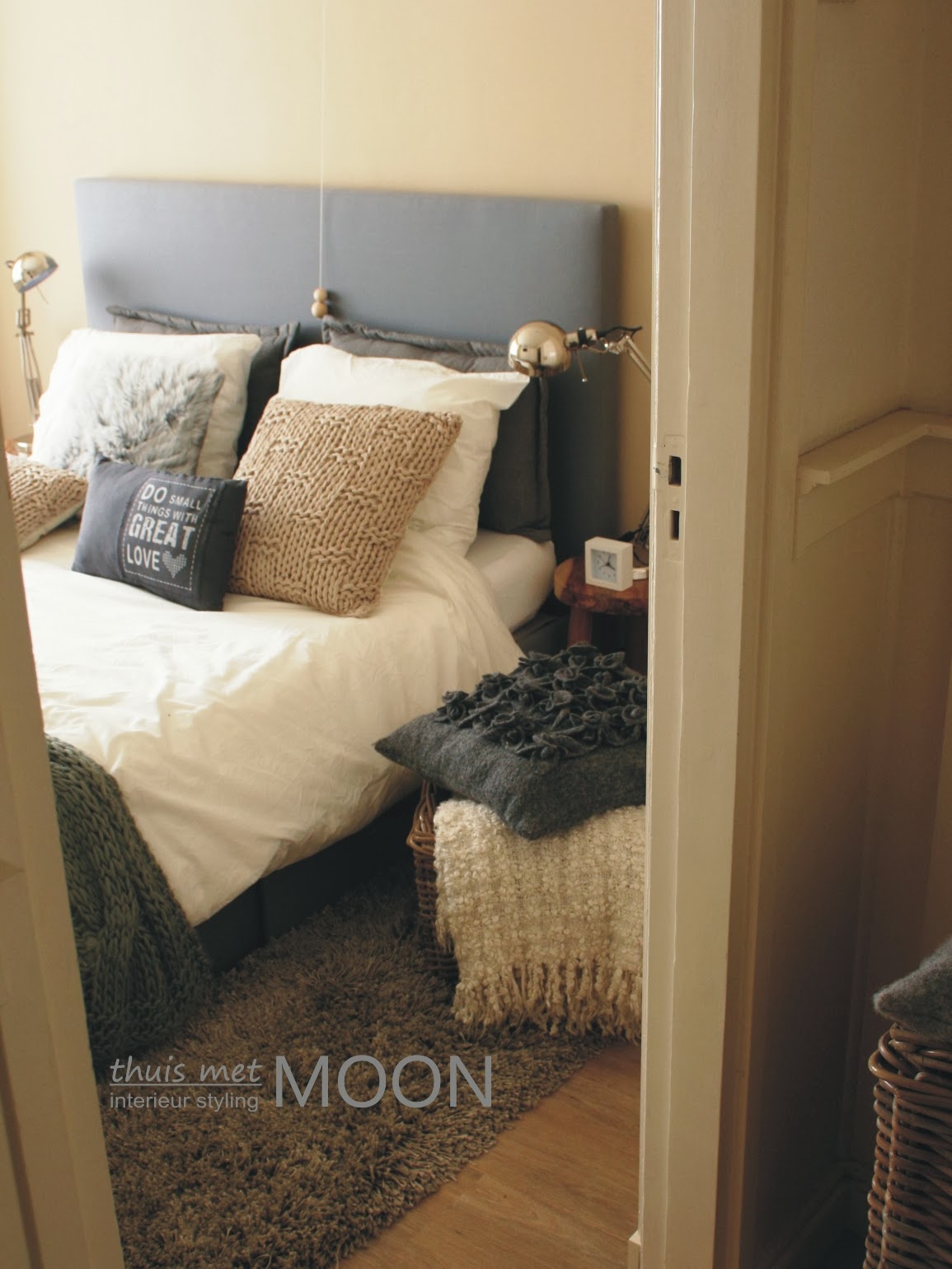 thuis met Moon: Stoere slaapkamer thuis met Moon: Stoere slaapkamer