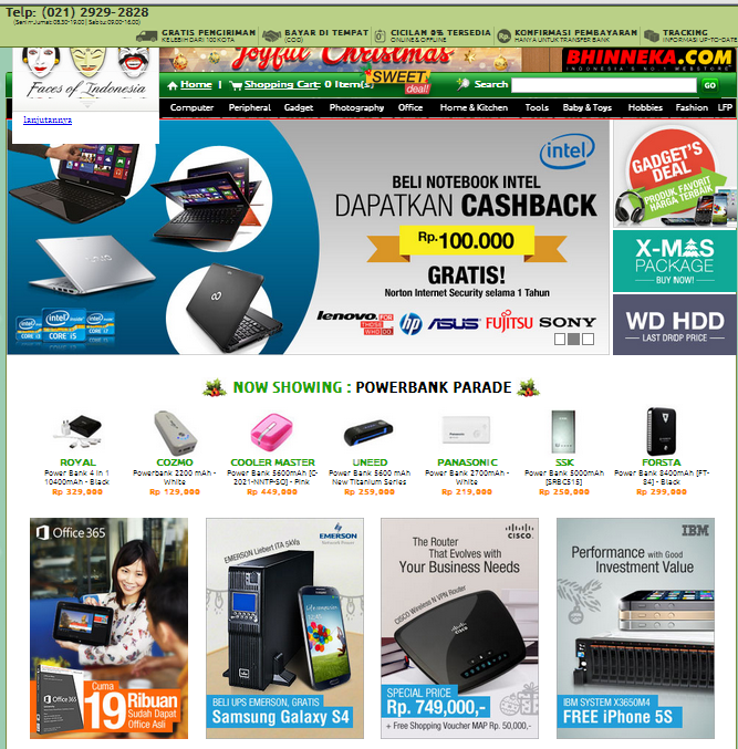 5 Toko Online Terpercaya, Terbaik, Terbesar di Indonesia 2016 Munkyk Yu