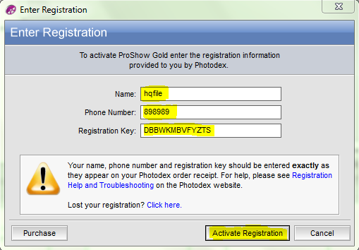 Proshow Producer v 5.0 3310 serial key or number