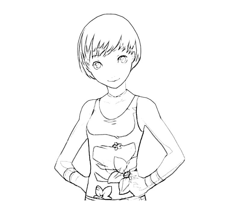 Printable Chie Satonaka Casual Dress Coloring Pages printable-chie-satonaka-casual-dress-coloring-pages
