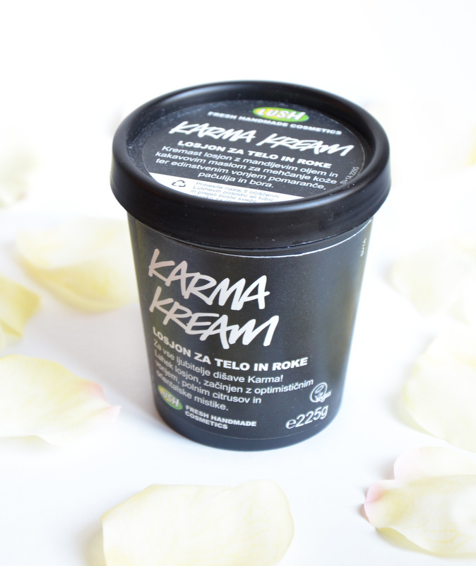 Review Lush Karma Kream Body Lotion Beauty of a Lemon