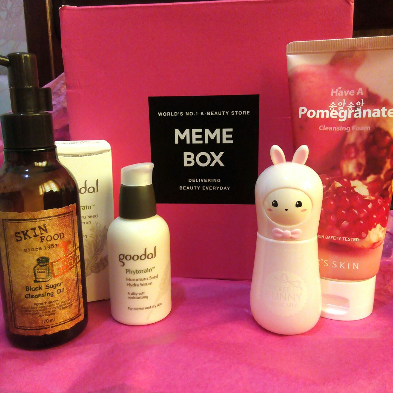 MEMEBOX Korean Beauty Starter Kit #beginwithskin review