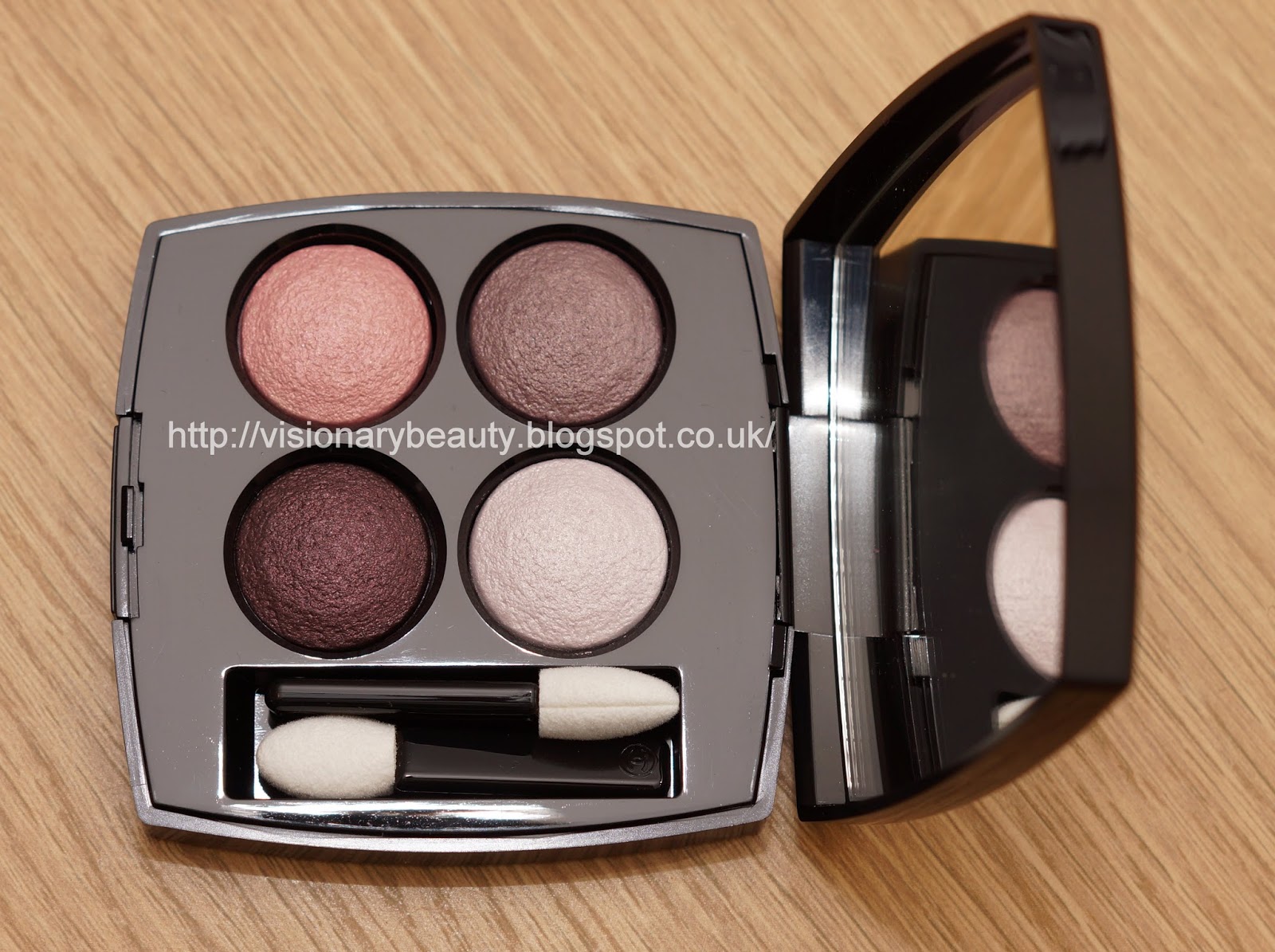 Visionary Beauty: Chanel Les 4 Ombres Tissé Camelia