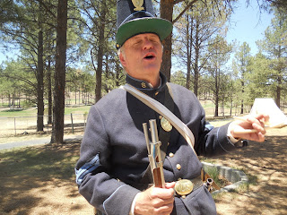 Union Cavalry Officer uniform and tent Summer Reading Program: Blazing new trails