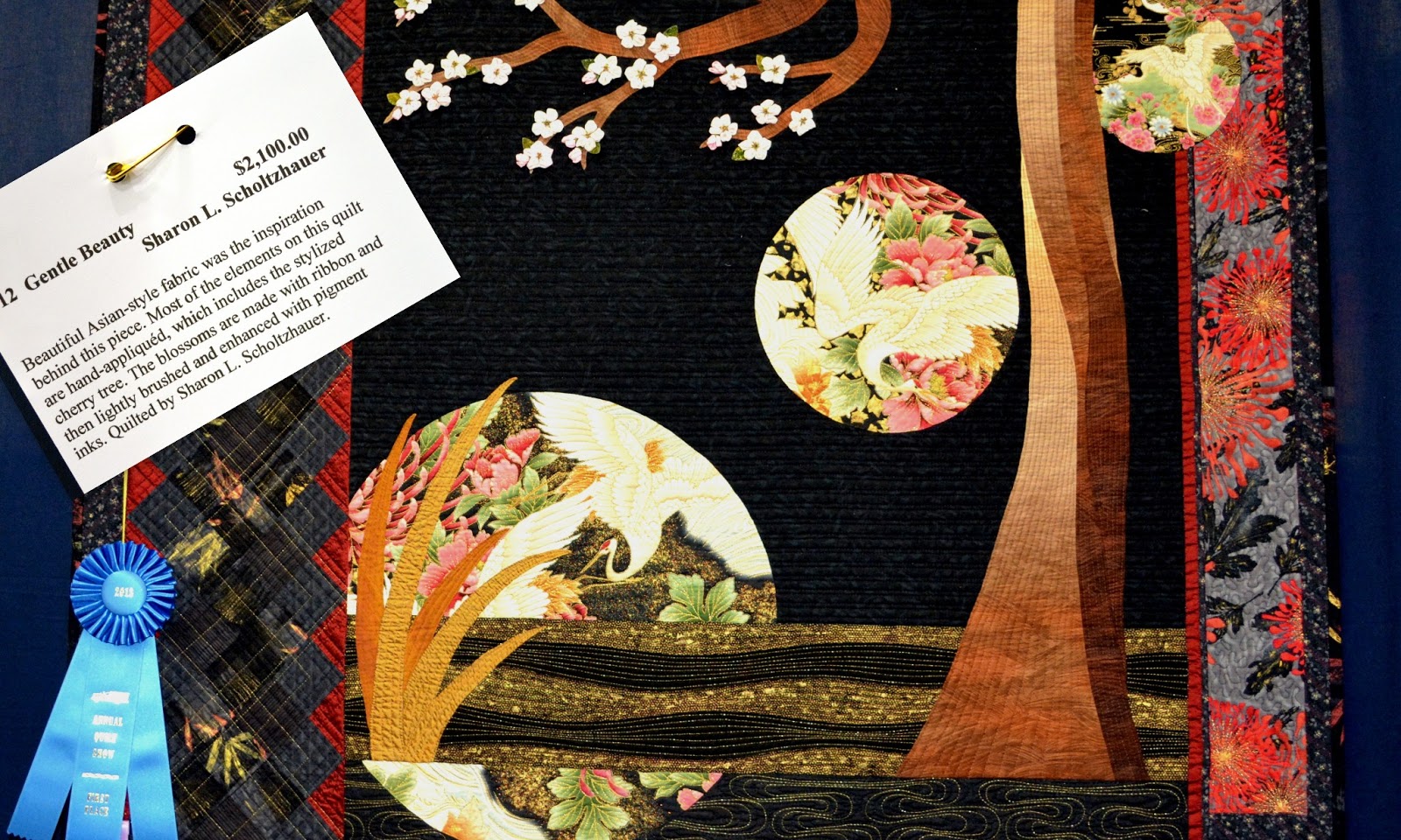 Mille Fiori Favoriti Firehouse Quilt Show In Castle Rock, CO