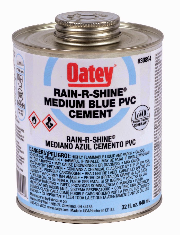 HOJA DE SEGURIDAD DE DATOS DE MATERIALES MSDS CEMENTO PVC RAIN R SHINE OATEY