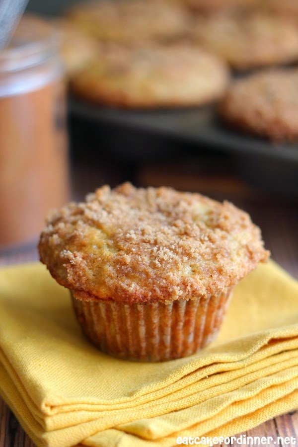 Eat Cake For Dinner Banana Muffins with Crunchy Streusel Topping