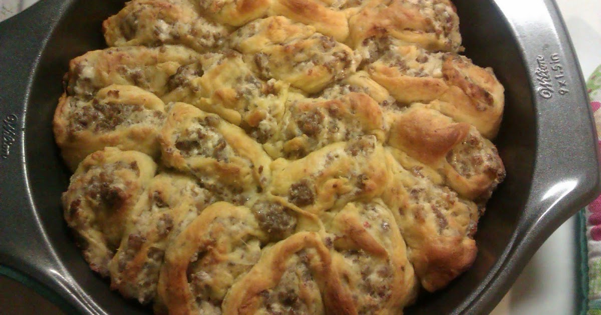 My obsession with good food Cream cheese and sausage crescent rollups