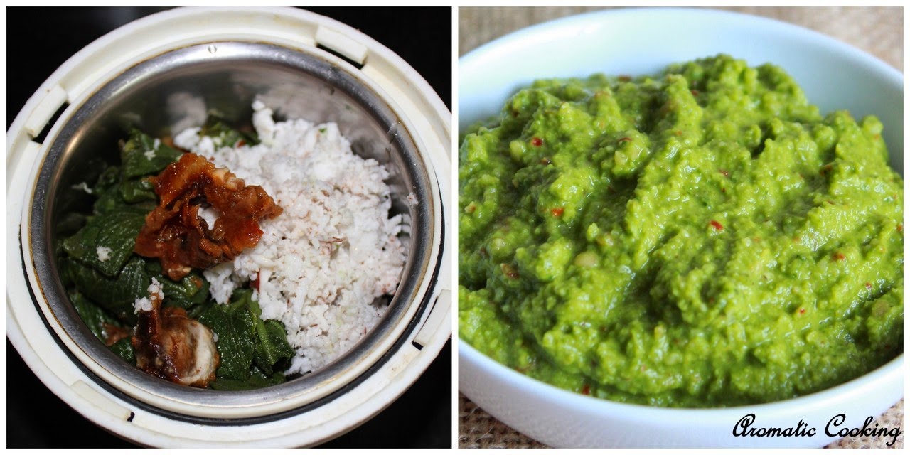 Aromatic Cooking Karpuravalli/Doddapatre/Ajwain Leaves Thogayal ( Chutney )