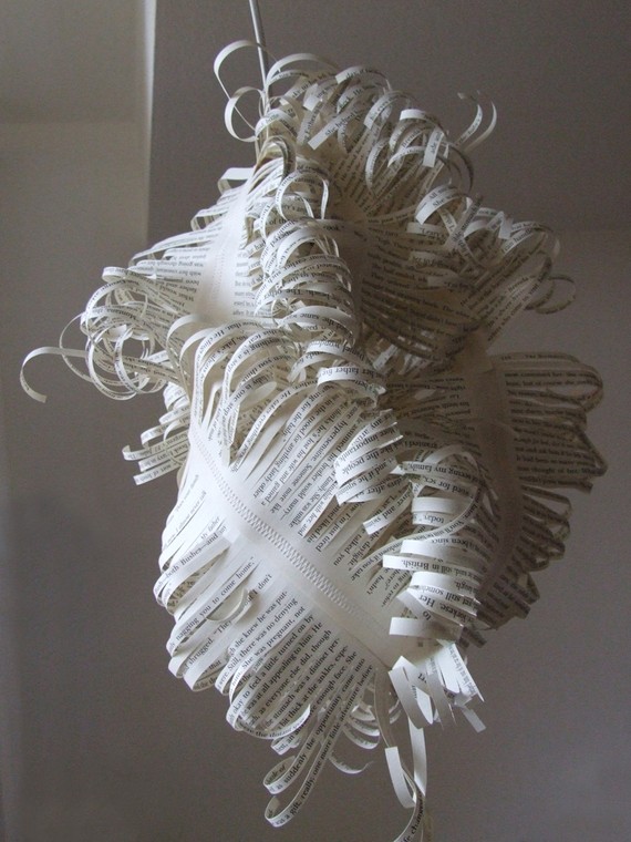 How an Artist Recycles Paper Into Papier-Mâché Lampshades
