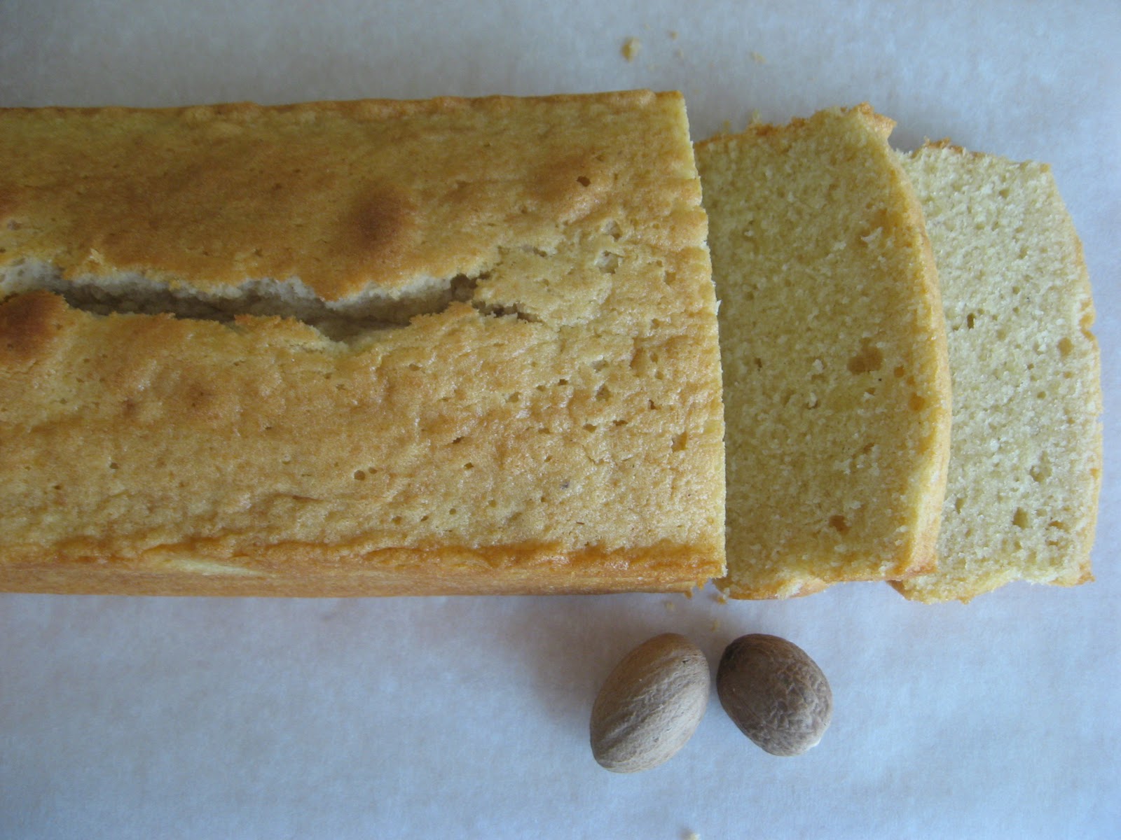 Di's Kitchen Notebook Handmade Loaves Bourbon & Nutmeg Pound Cake