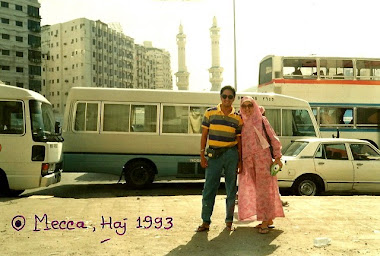 Haji Pertama Ikang Fawzi dan Marissa Haque, 1993, Mekah