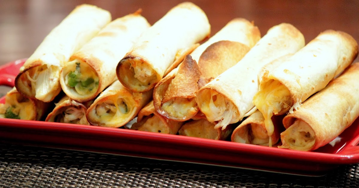 Isom Cookings: Baked Chicken Spinach Flautas