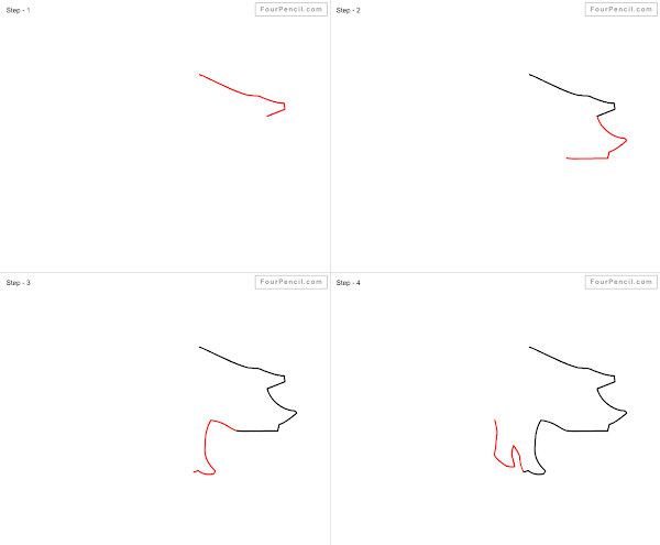 How to draw Pig easy steps - slide 4