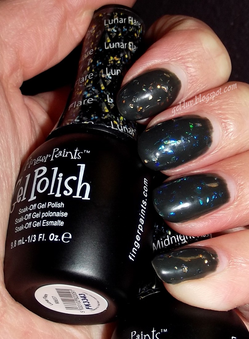 GelLuv A GEL Polish Blog! FingerPaints Gels "Flakies" from the