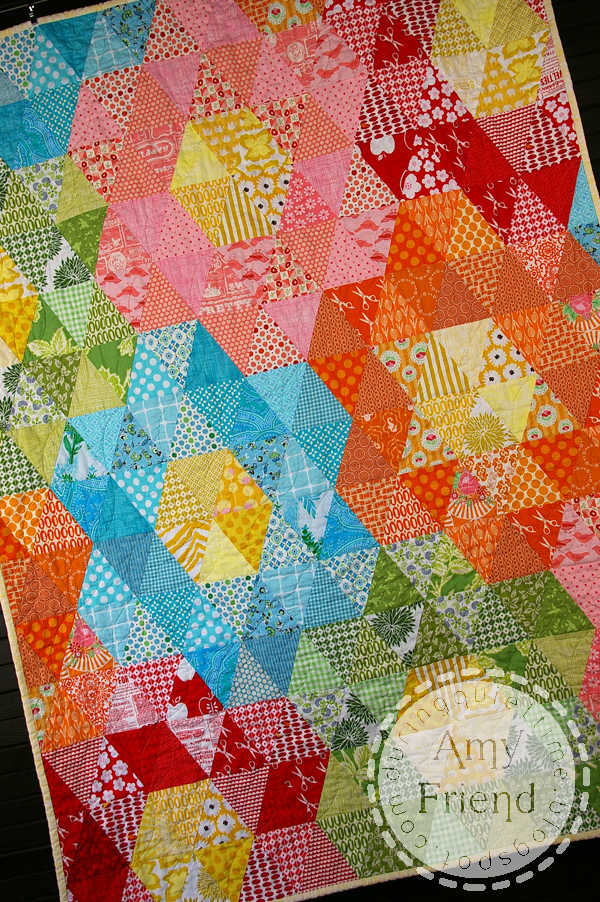 『 Slash Quilting Friend 』by GYPSEA Mega Grandmother's Garden Quilt; Sizzix Tutorial | During