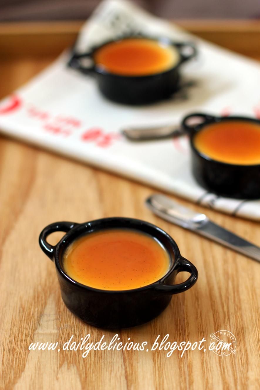 dailydelicious Micro Caramel Custard Playing with My Minicocottes