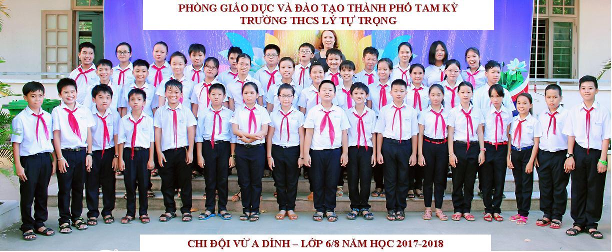 LỚP 6/8 TRƯỜNG THCS LÝ TỰ TRỌNG TAM KỲ NĂM HỌC 2017-2018