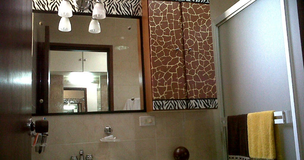 Isa Molina en Decoraterapias: Baño animal print