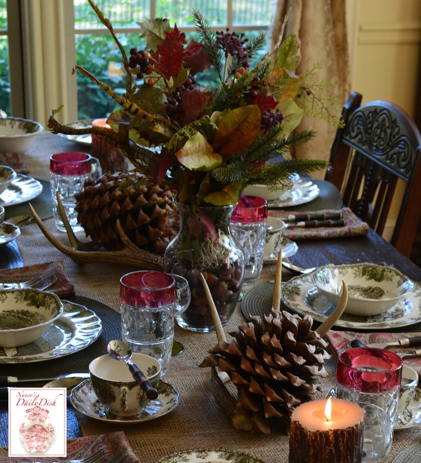 The History of Johnson Brothers and The Friendly Village Tablescape