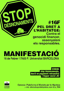 El #16F tothom al carrer!