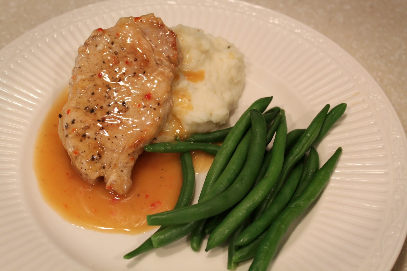 For There Your Heart Will Be Red Pepper Jelly Pork Chops