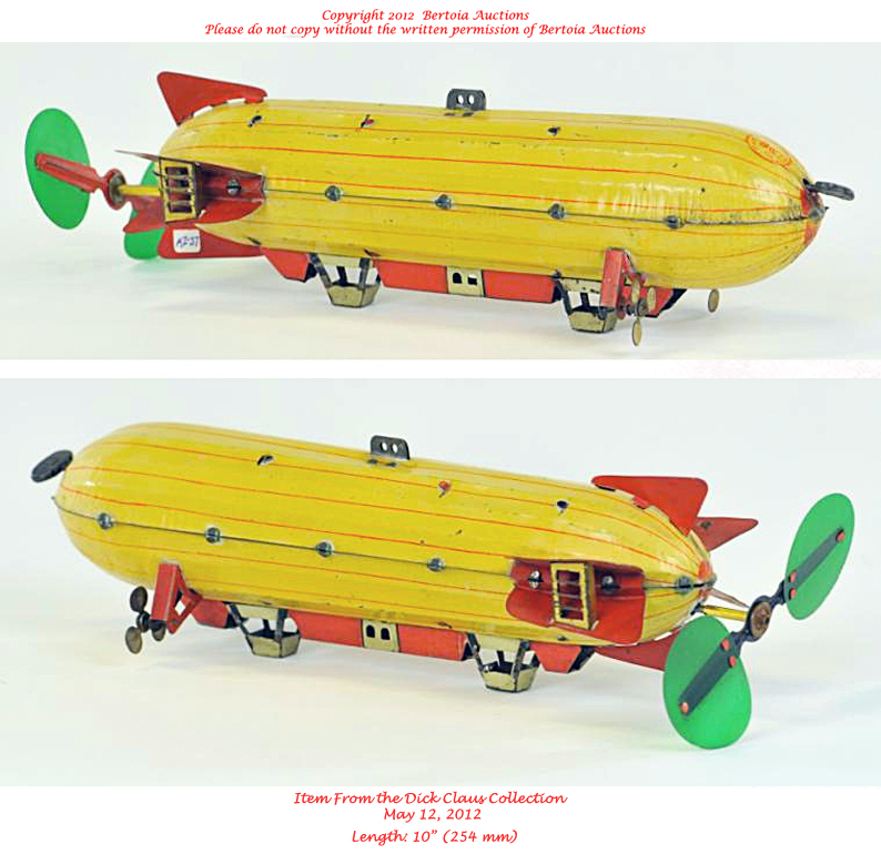 Old Antique Toys The Zeppelin Toy