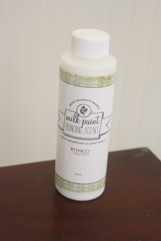 It sands off beautifully where you want to distress it, but the bonding