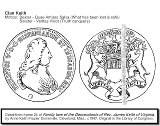 Original held by the U.S. Library of Congress. Image of Spanish coin, defaced by Keith Coat of Arms