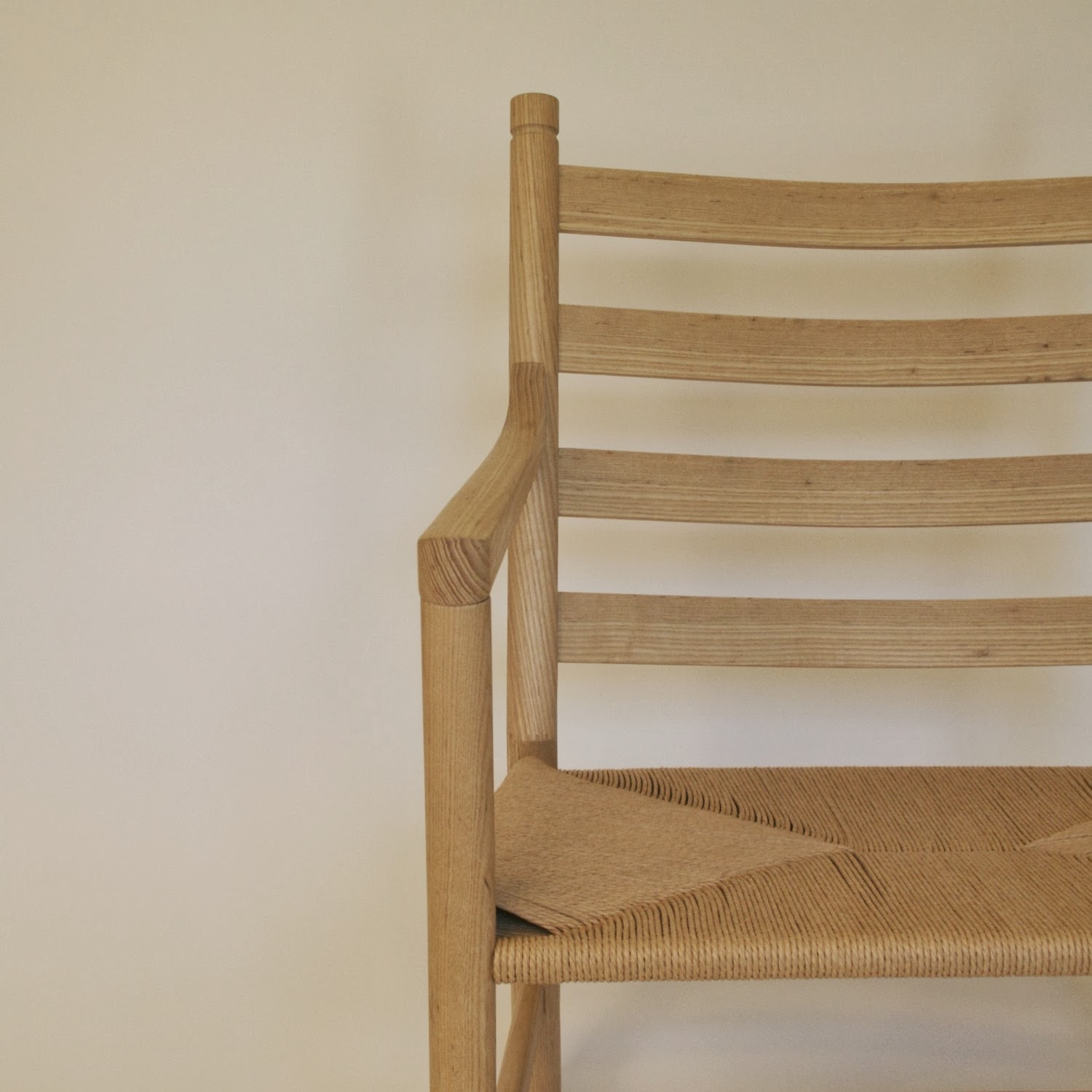 Caleb James Chairmaker Planemaker Danish Modern Chair Joinery Using