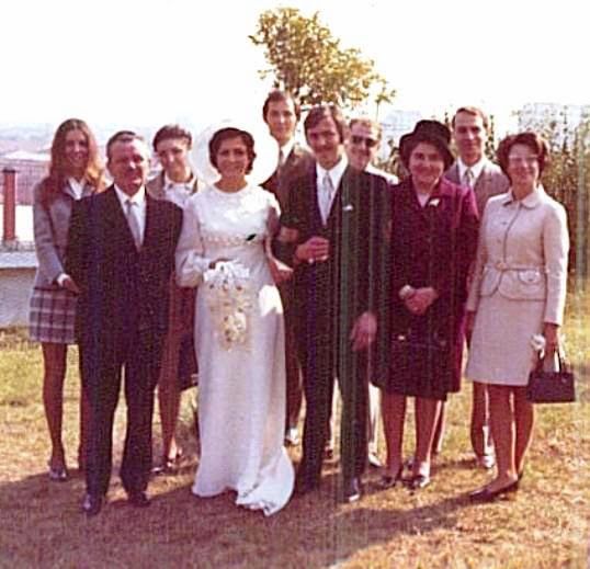 ARRIG CHIAPPA COLLEAGUES AND ADMINISTRATIVE OFFICE 'ARIS-CHIAPPA THE MARRIAGE OF A COLLEAGUE 1973