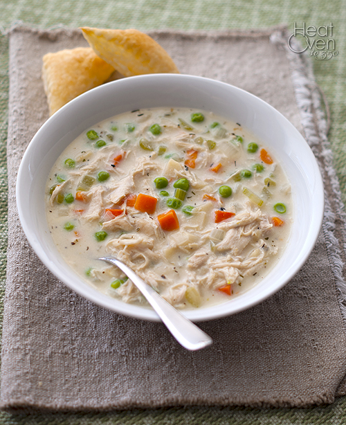 Chicken Pot Pie Soup Heat Oven to 350