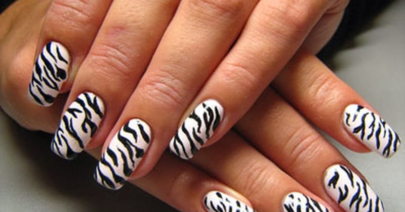 3. Zebra Nail Designs for Short Nails - wide 6