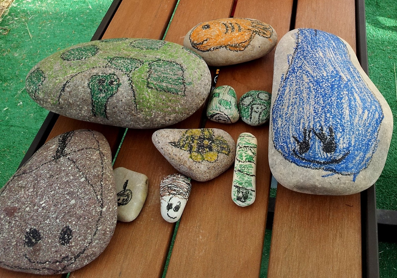 Rock Art Rocks!-Summer fun friday! - Find it, Make it, Love it