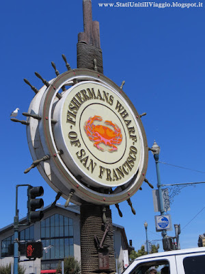 Il granchio simbolo di Fisherman's Wharf
