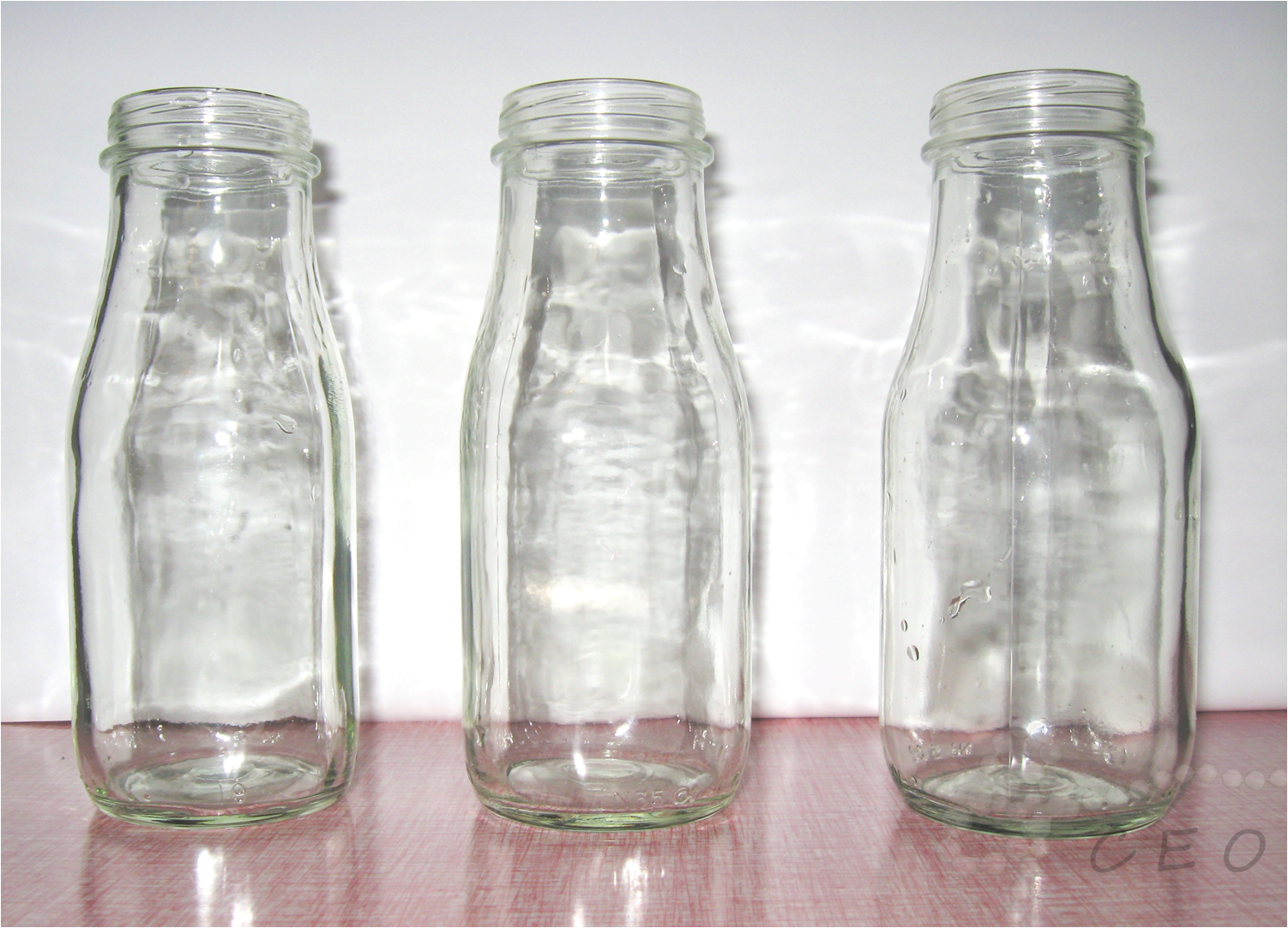 Classy Event Organizer How To DIY Glass Milk Bottles