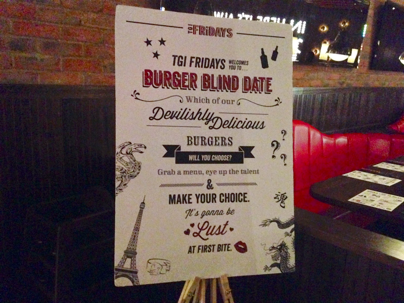 The dating burger